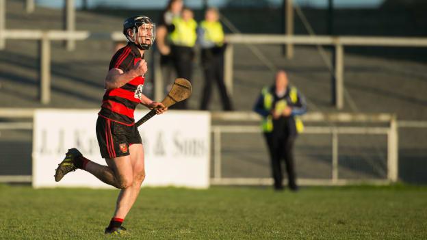Pauric Mahony celebrates after scoring a dramatic late point for Ballygunner.