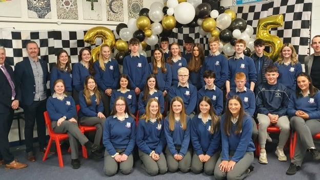 The Gort Community School GAA Club Committee is made up of Future Leaders Programme TY pupils. 