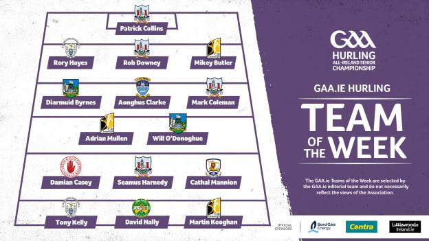 This week's GAA.ie Hurling Team of the Week.