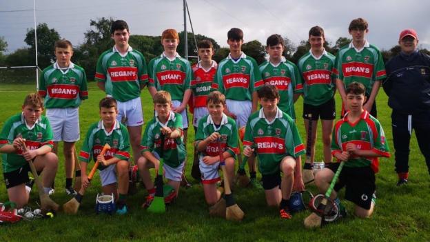 Ballina Stephenites U15 hurling side. 