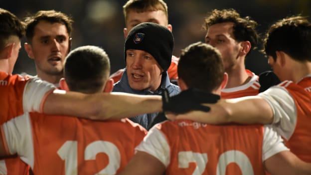 Armagh manager Kieran McGeeney.