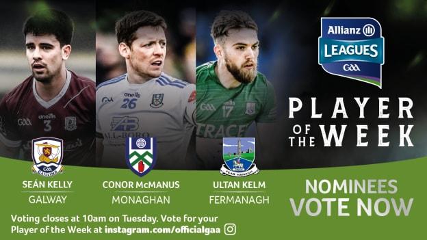 GAA.ie Footballer of the Week nominees.