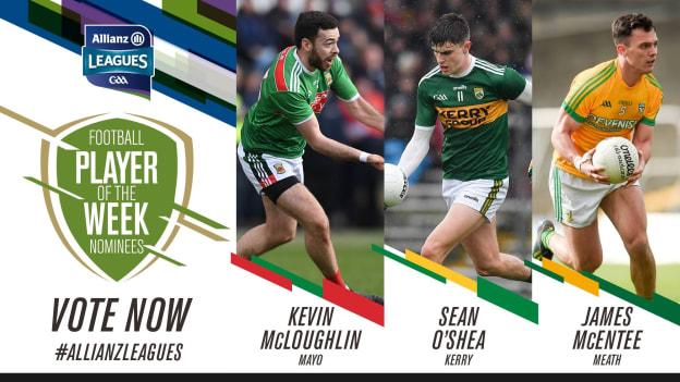 GAA.ie Footballer of the Week nominations.
