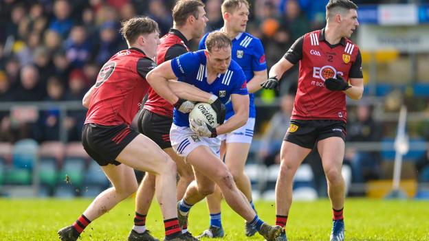 Cavan's Padraig Faulkner in Allianz Football League Division Three action against Down at Kingspan Breffni. Photo by Stephen Marken/Sportsfile
