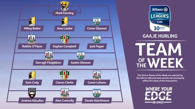 This week's GAA.ie Hurling Team of the Week.