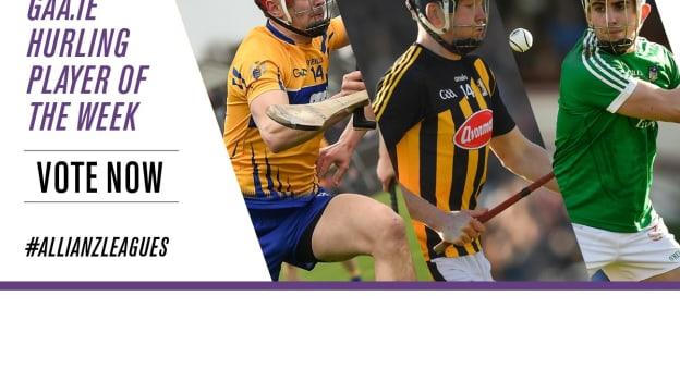GAA.ie Hurler of the Week nominations.
