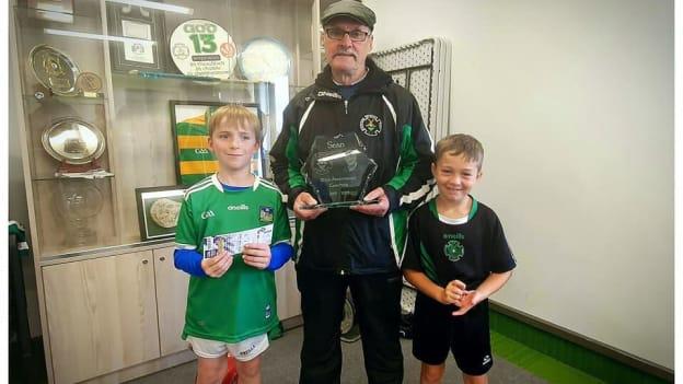 The late, great Seán Mellon, a founding member of Na Magha hurling and camogie club. 