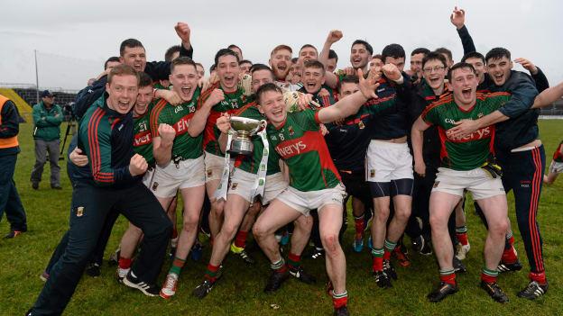 Mayo celebrate at Markievicz Park.