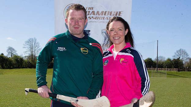 Áine Kinsella pictured with her brother James. 