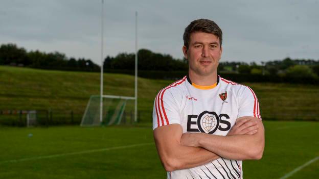 Down midfielder Peter Turley.