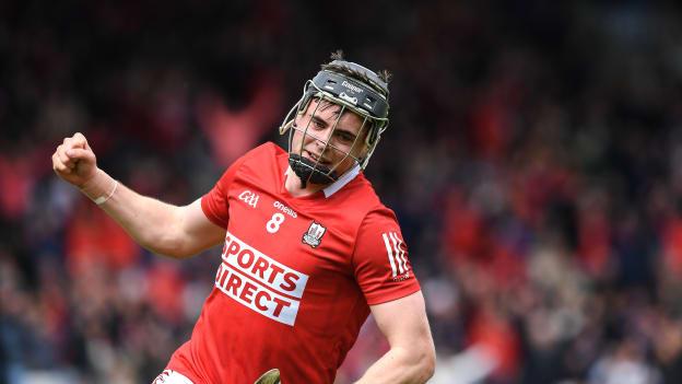 Cork's Darragh Fitzgibbon celebrates at FBD Semple Stadium.