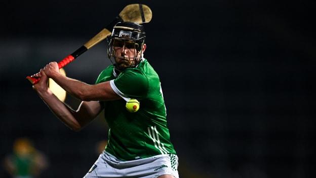 Mícheál Houlihan was effective for Limerick against Clare in the Allianz Hurling Leagye. Photo by Eóin Noonan/Sportsfile