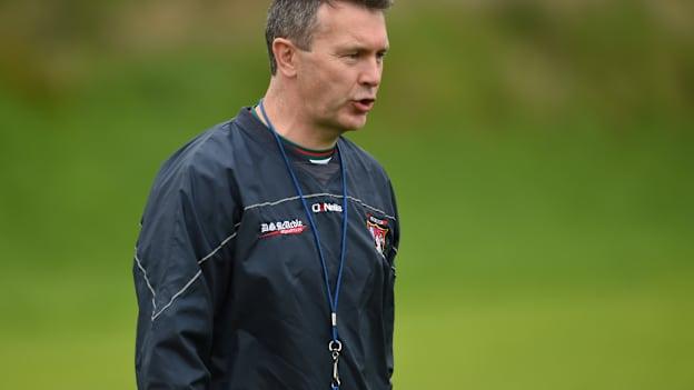 Oisin McConville managed Inniskeen in the 2020 Monaghan Senior Club Football Championship. 