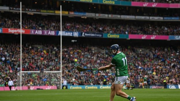Limerick's David Reidy in action during the 2023 All-Ireland SHC Final against Kilkenny at Croke Park. Photo by Piaras Ó Mídheach/Sportsfile
