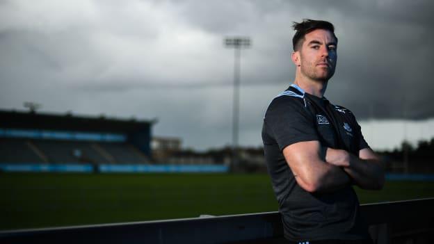 Michael Darragh MacAuley pictured at Dublin's All-Ireland SFC Final media day. 