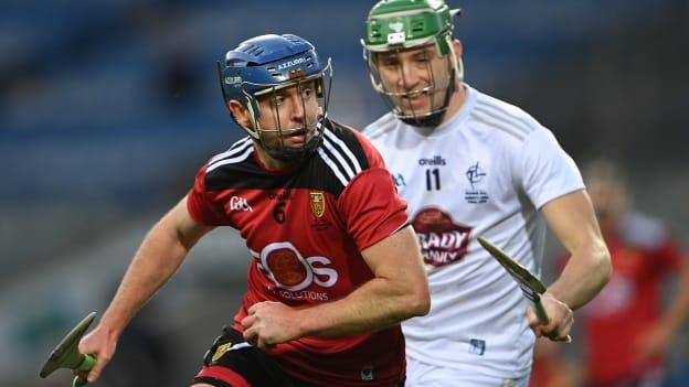 Conor Woods struck the only goal in Ballycran from a penalty. 