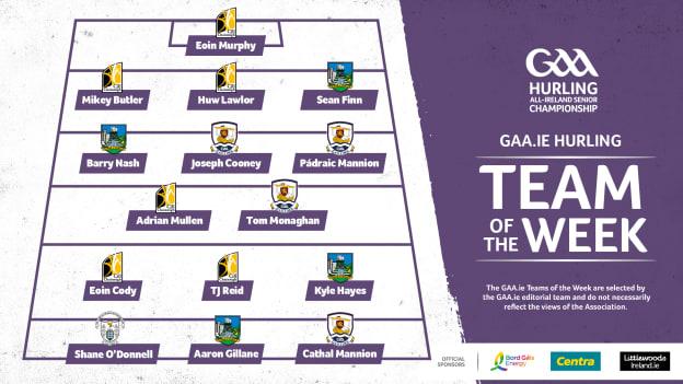 This week's GAA.ie Hurling Team of the Week.