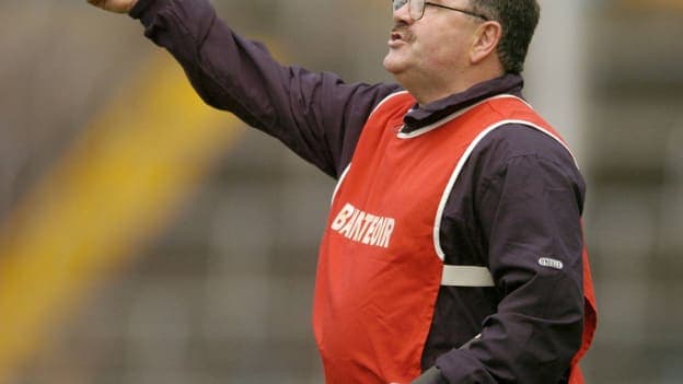 Jim Greene pictured in 2004 when Mount Sion were narrowly beaten in the AIB Munster Club SHC Final by Toomevara. 
