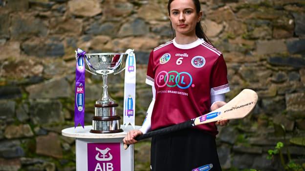Caoimhe Dowling, Dicksboro, pictured ahead of this weekend’s AIB Camogie All-Ireland Senior Club Championship final and for the release of the second episode of ‘Meet #TheToughest’, a new content series from AIB that will showcase some of the final stages of this year’s AIB Camogie All-Ireland Club Championships, through footage captured by cameras worn by players for the first time in Gaelic Games. Photo by Ramsey Cardy/Sportsfile