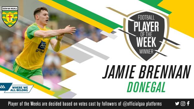 GAA.ie Footballer of the Week Jamie Brennan