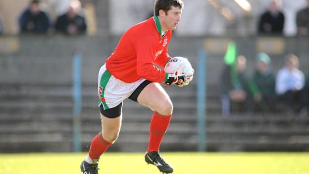 David Clarke in action during the 2008 All Ireland club semi-final against Nemo Rangers.