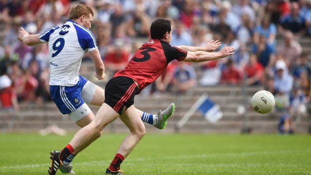 Kieran Hughes impressed for Monaghan against Down.