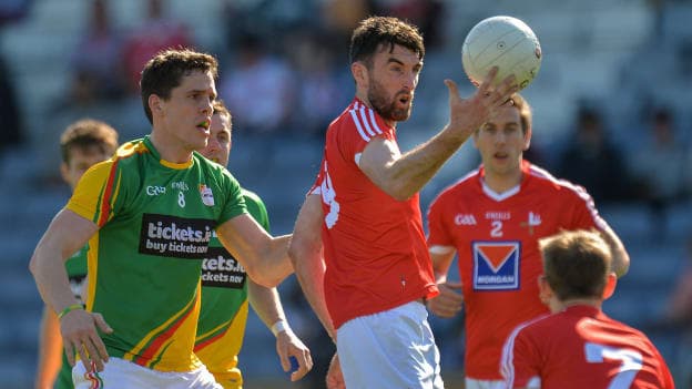 Brendan Murphy in action for Carlow against Louth last month.