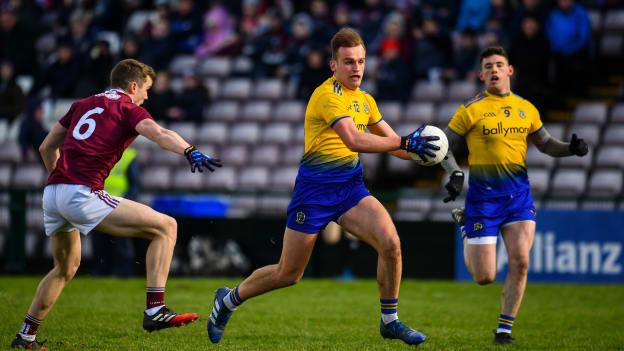 Enda Smith in Allianz Football League action against Galway at Pearse Stadium.