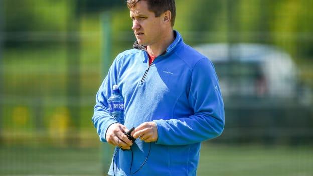 Inniskeen manager John McEntee. Photo by Philip Fitzpatrick/Sportsfile