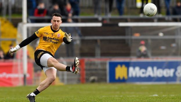 Tyrone goalkeeper Niall Morgan.