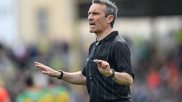 Maurice Deegan will referee Saturday's Tailteann Cup Final between Cavan and Westmeath. 