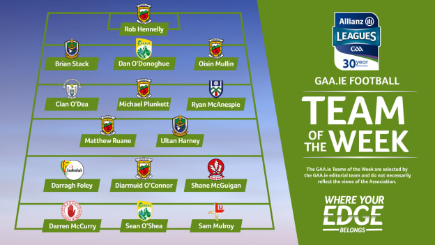 This week's GAA.ie Football Team of the Week.