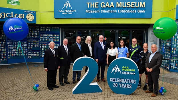The launch of the new 20 Years exhibition at the GAA Museum took place at Croke Park today.