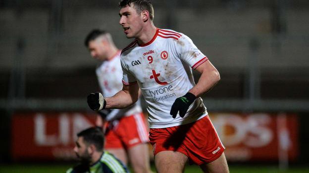 Padraig McNulty struck a goal for Tyrone against Antrim.