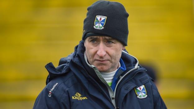 Cavan manager Mattie McGleenan.