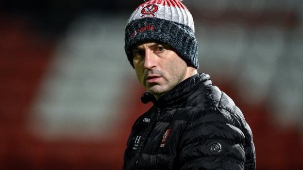 Derry senior football manager Rory Gallagher.