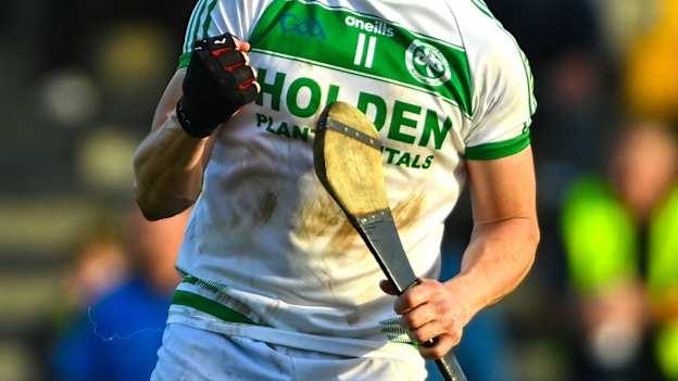 Ballyhale Shamrocks TJ Reid celebrates at UPMC Nowlan Park. Photo by Tyler Miller/Sportsfile
