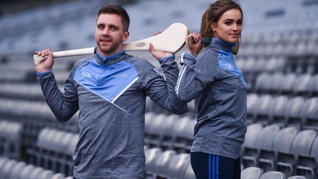 Aidan Harte and Ava Lynskey pictured at the launch of the Future Leaders Transition Programme Launch at Croke Park.
