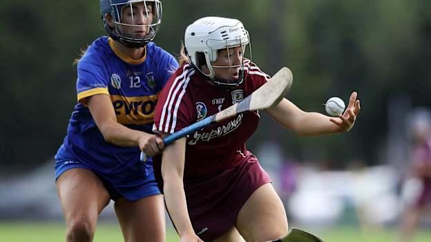 Galway's Lisa Casserly in action during the All Ireland Intermediate Semi-Final against Tipperary.