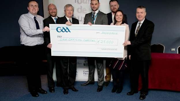 GAA staff members raised €25,000 for five charities.