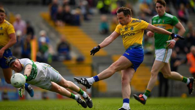 Niall Kilroy struck a goal for Roscommon against Leitrim in the Connacht Senior Football Championship at Dr Hyde Park.