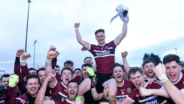 St Marys Belfast won the 2017 Sigerson Cup.