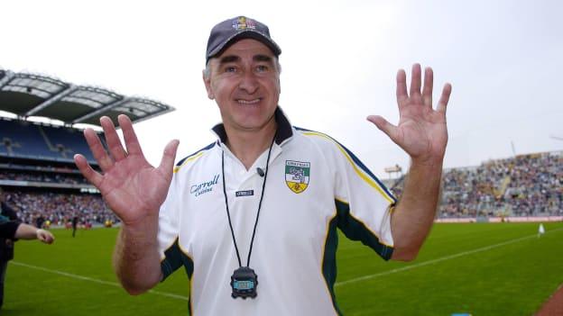 Kevin Kilmurray pictured in 2006 as Offaly manager celebrating their Leinster SFC semi-final victory over Wexford.  