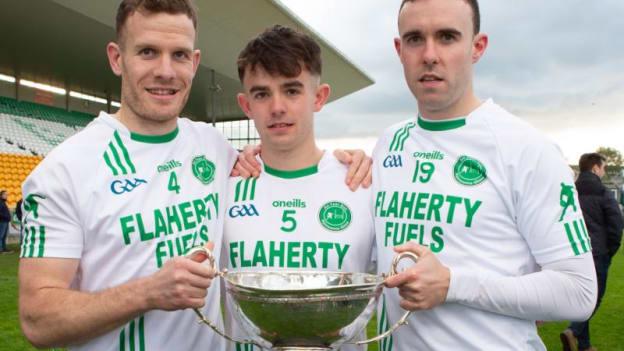Pictured are, left to right, the Nally brothers Shane, David, and James.  