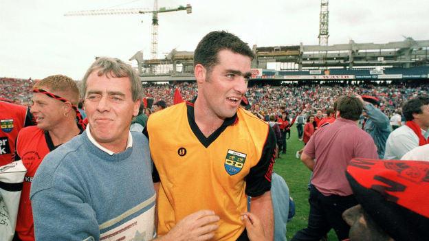 Greg McCartan following the 1994 All Ireland SFC Final.