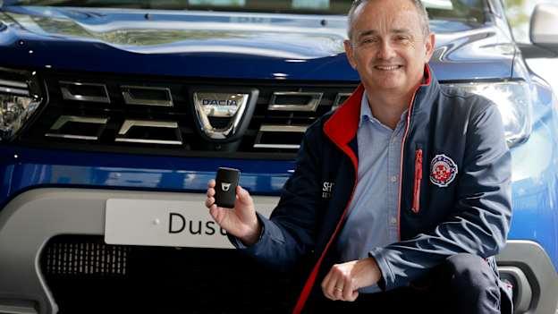 Clontarf GAA member Aidan Conlon won first prize in the National Club Draw.
