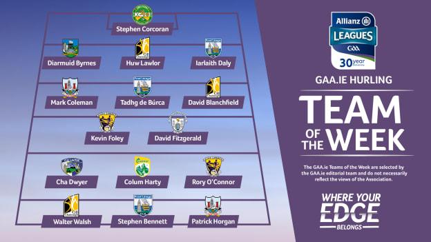 This week's GAA.ie Hurling Team of the Week.