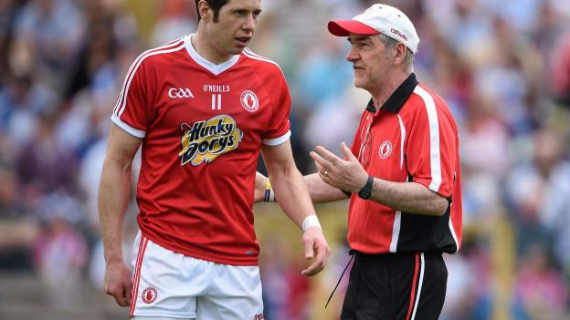 Sean Cavanagh and Mickey Harte