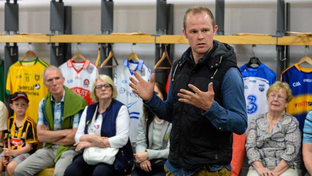 Tommy Walsh during a Bord Gais Energy Legends Tour in 2015.
