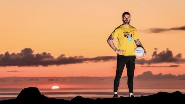 Pictured is Tyrone footballer Ronan McNamee ahead of this year’s Darkness Into Light, the annual fundraising event organised by Pieta & supported by Electric Ireland, which takes place next Saturday, May 6th. Over 100,000 people will come together across 200 locations on the most important sunrise of the year as communities across Ireland rally to bring hope to people who have been impacted by suicide.
